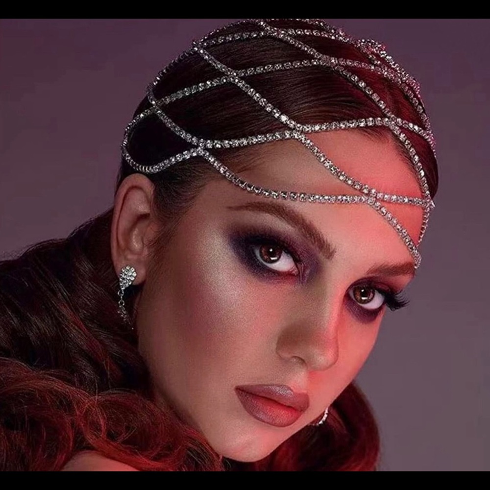 Versatile Vintage Great Gatsby Style Rhinestone Fashion Head  Piece ✨👑
